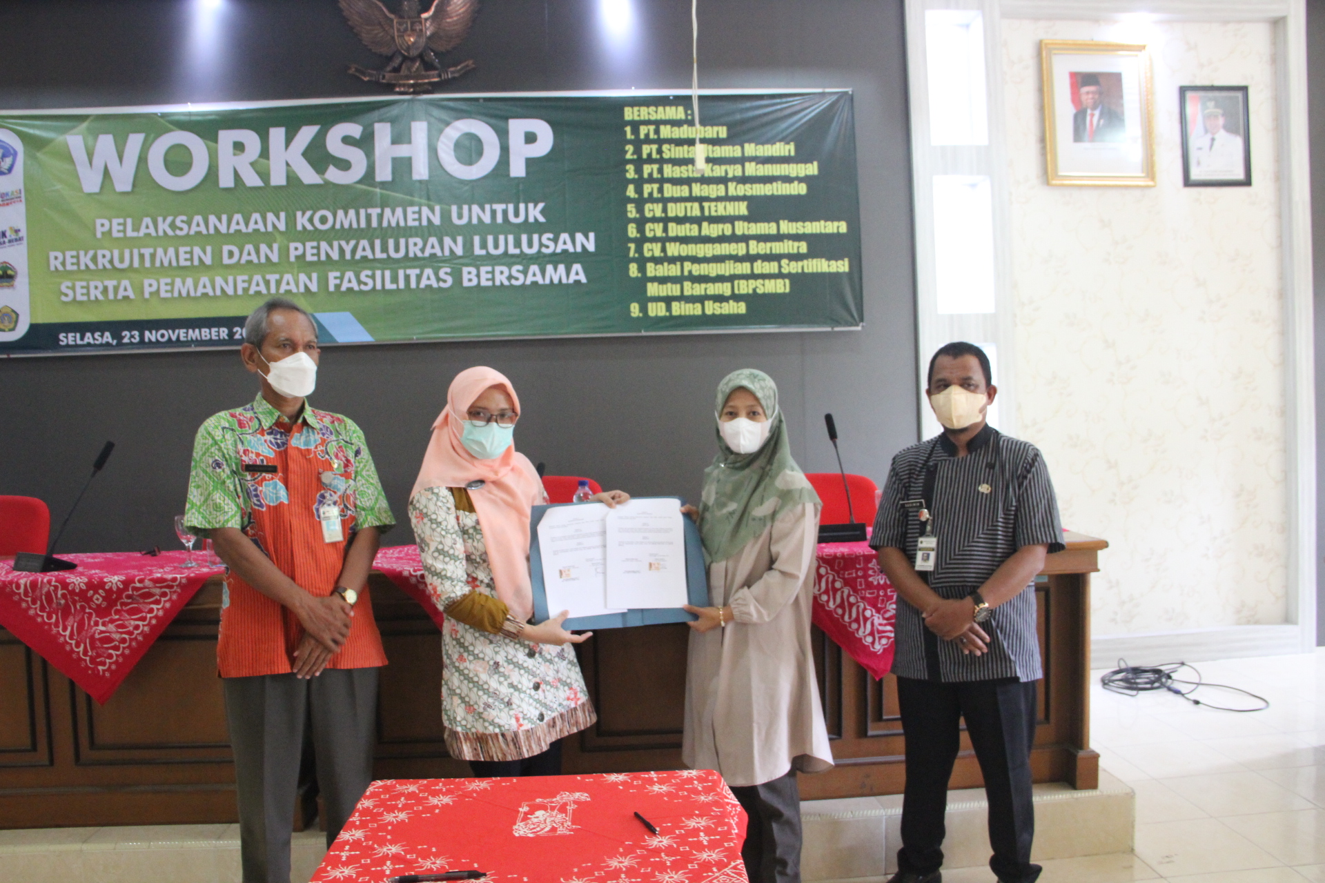 komitmen iduka smkn 1 mojosongo